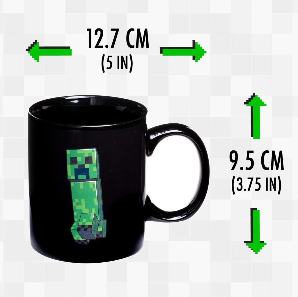 Minecraft Creeper Explosion Tasse à café avec effet de Image du produit 