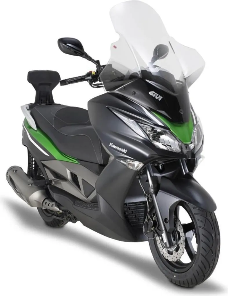 Grand pare-brise transparent GIVI 79,5 x 65 cm Kawasaki J125 J300