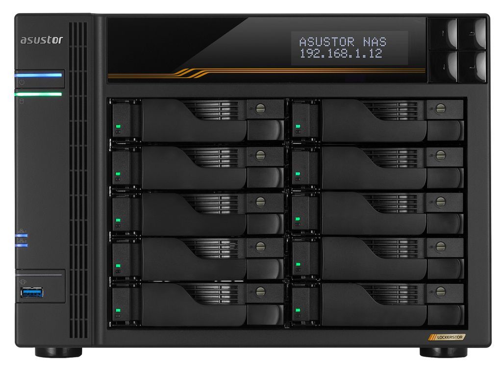 Asustor Lockerstor 10 Gen3 AS6810T 10 Bay