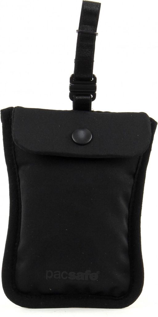 Pacsafe coversafe s25 secret reise-bh-tasche - schwarz