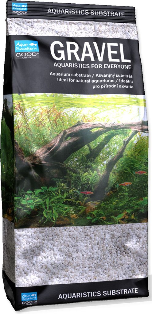 Písek Aqua Excellent bílý 1,6-2,2mm 1kg Obrázek produktu 