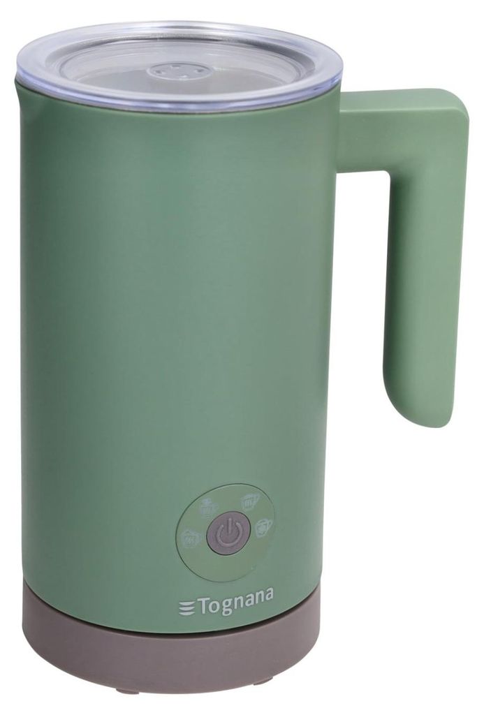 Tognana Elektrischer Milchaufschäumer Iridea 500W 300ml Salbeigrün