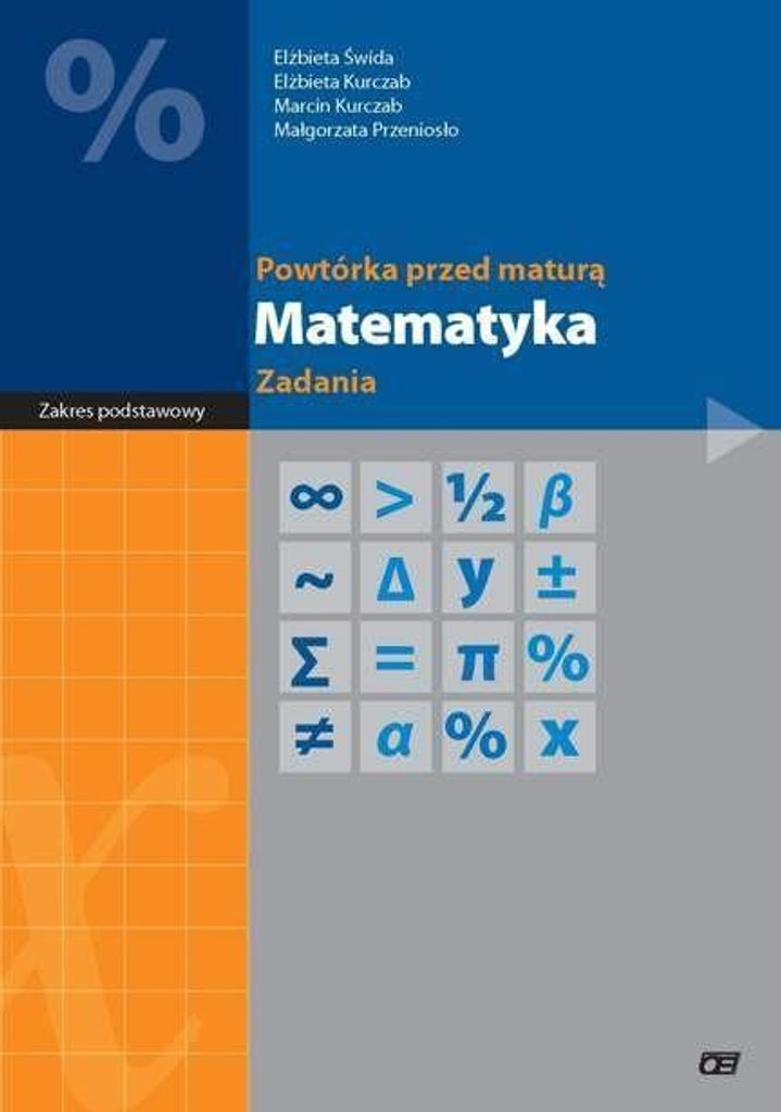 Powtorka przed matura Matematyka Zadania Zakres podstawowy