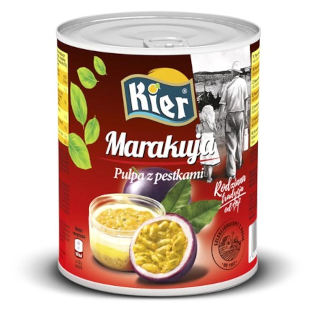 Marakuja pulpa z pestkami 825g MARIMAX Zdjęcie produktu 