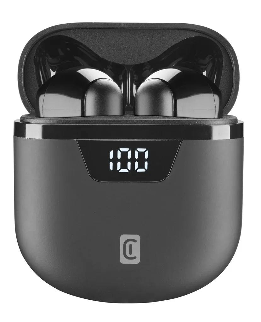 Écouteurs Bluetooth Seek Pro Cellularline Affichage LED et Charge Noir - 3