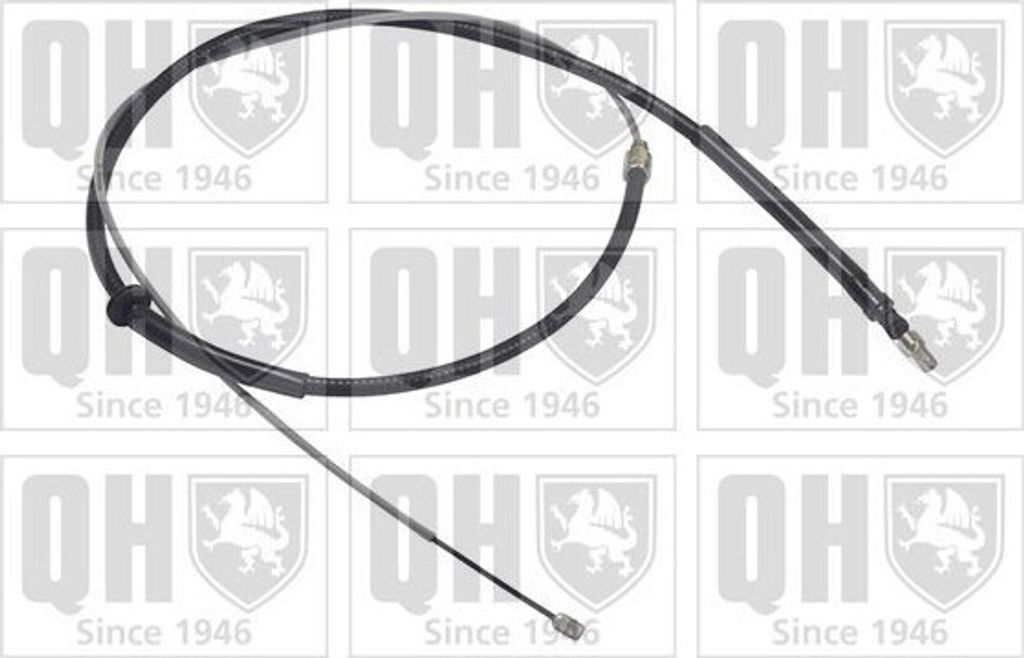 QUINTON HAZELL Handbremsseil Seilzug Feststellbremse passend für PEUGEOT 307 CC (3B) Hinten BC3430