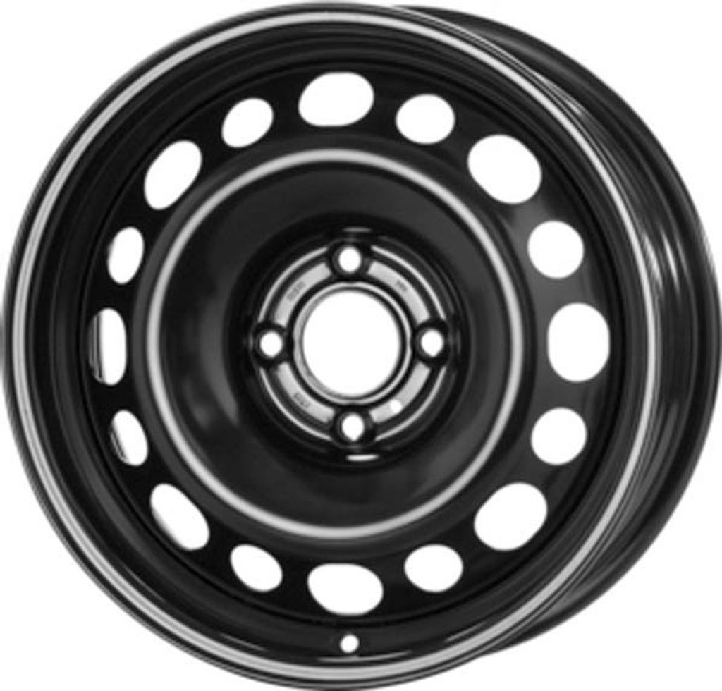 Cerchio In Lega Mak Acciaio 6X16 4X108 Et 23 Matt Black