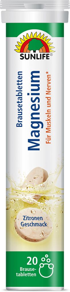 Sunlife Magnesium Brausetabletten 20er