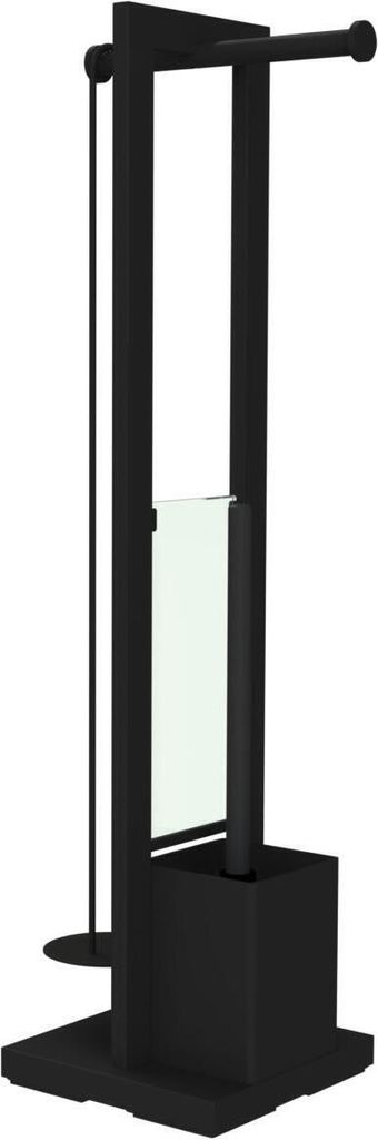 Allibert LOFT-GAME WC-Garnitur 19 x 75 x 19 cm Mattschwarz