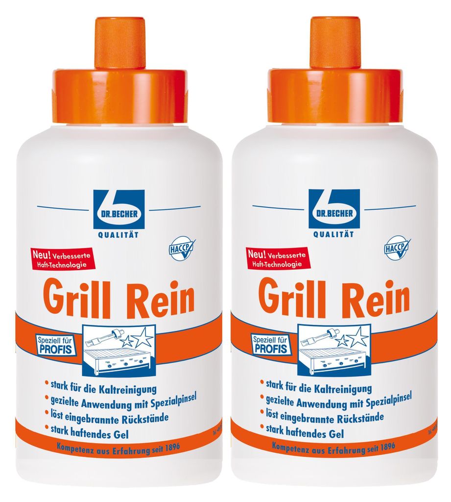 Dr. Becher Grill Rein für Grills, Fritteusen, Backofen 1L Produktbild 