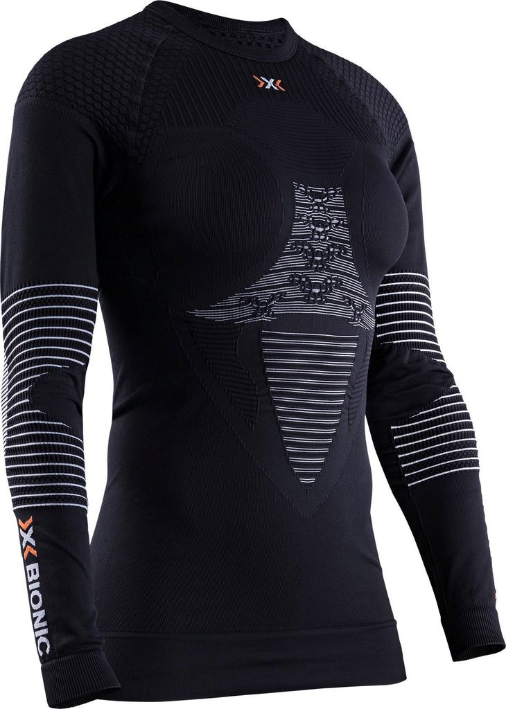 X-Bionic Energizer 4.0 Herren Rundhals-Shirt mit langen Ärmeln - High-Tech-Wintersportbekleidung mit verbesserter Thermoregulation und Leistungsme...
