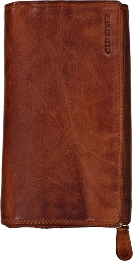 Stylische Vintage Reißverschluss-Geldbörse für Damen – Old Produktbild 2