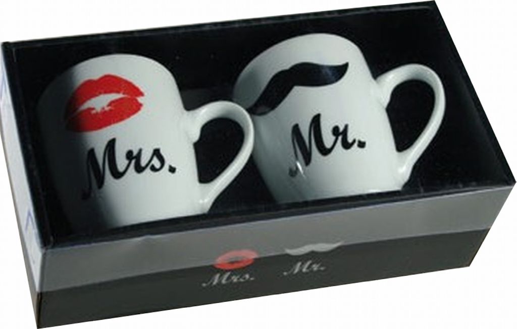 New Bone China-Becher, Mr. & Mrs., Produktbild 8