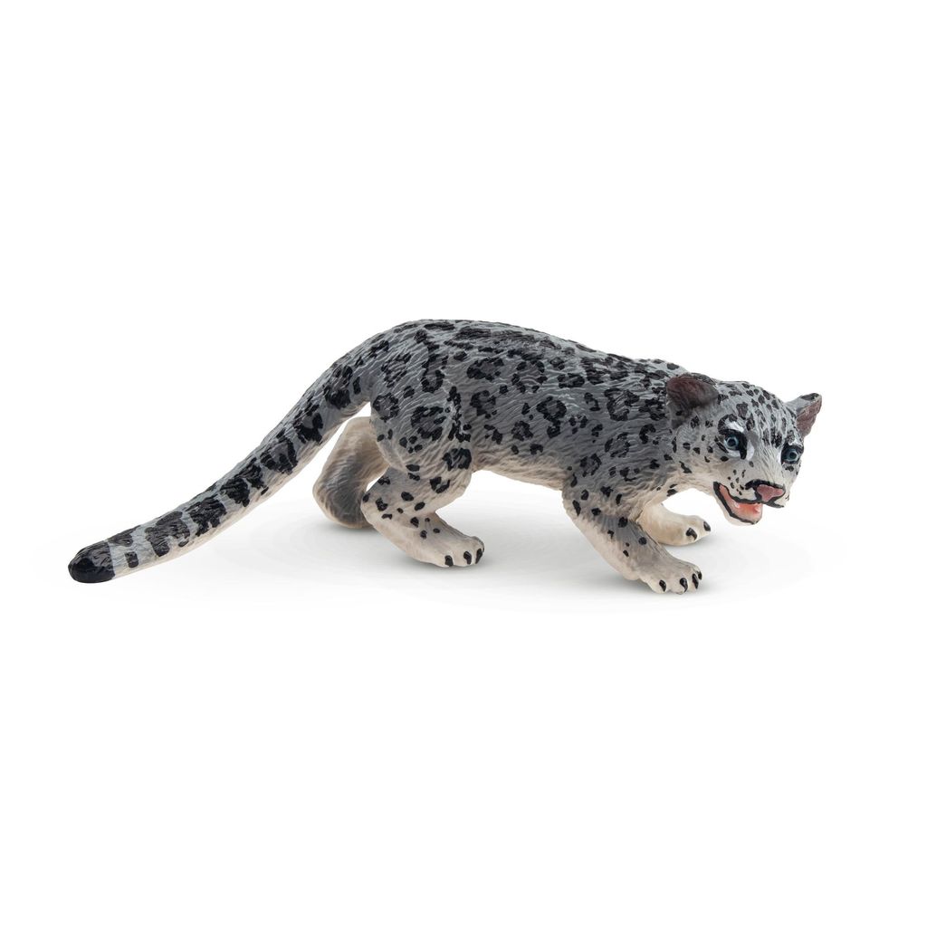 Toymany ML00330 Schneeleopard-Jungtier 6,7cm Wildtiere