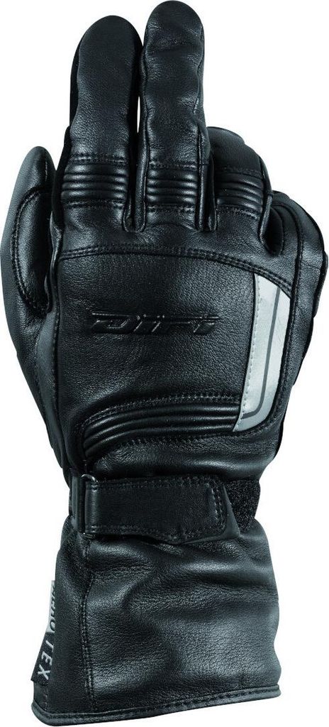 DIFI Fusion Aerotex wasserdichte Motorrad Handschuhe, schwarz, XL
