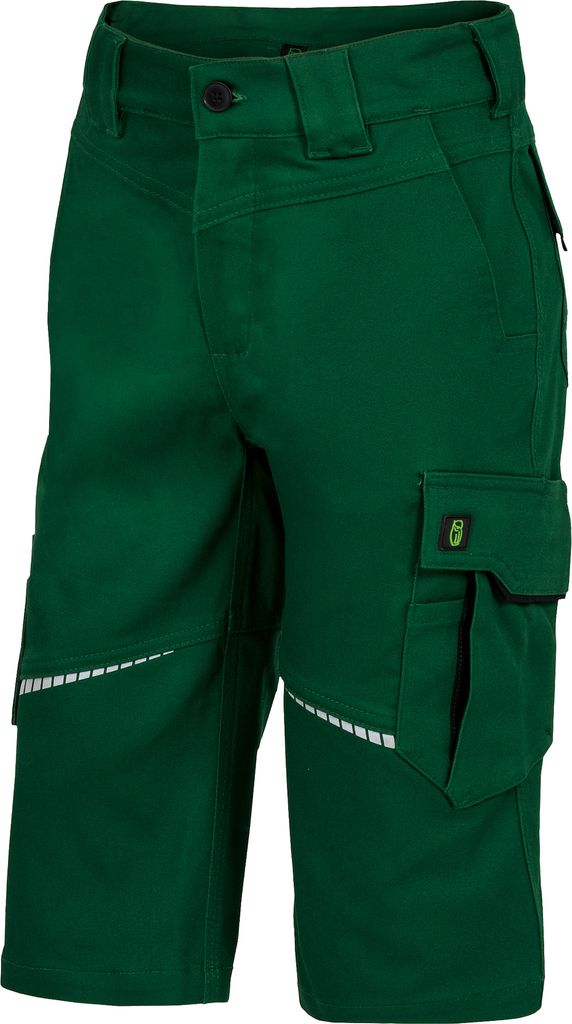 Kinder 3/4-Hose Flex Line grün-schwarz, Gr. 158/164 Leibwächter FLXKK21164