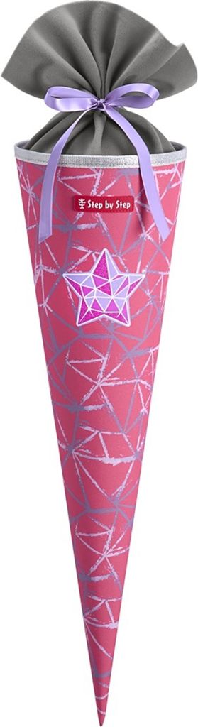 Step by Step Schultüte ,mit eingenähtem Bändchen Produktbild 