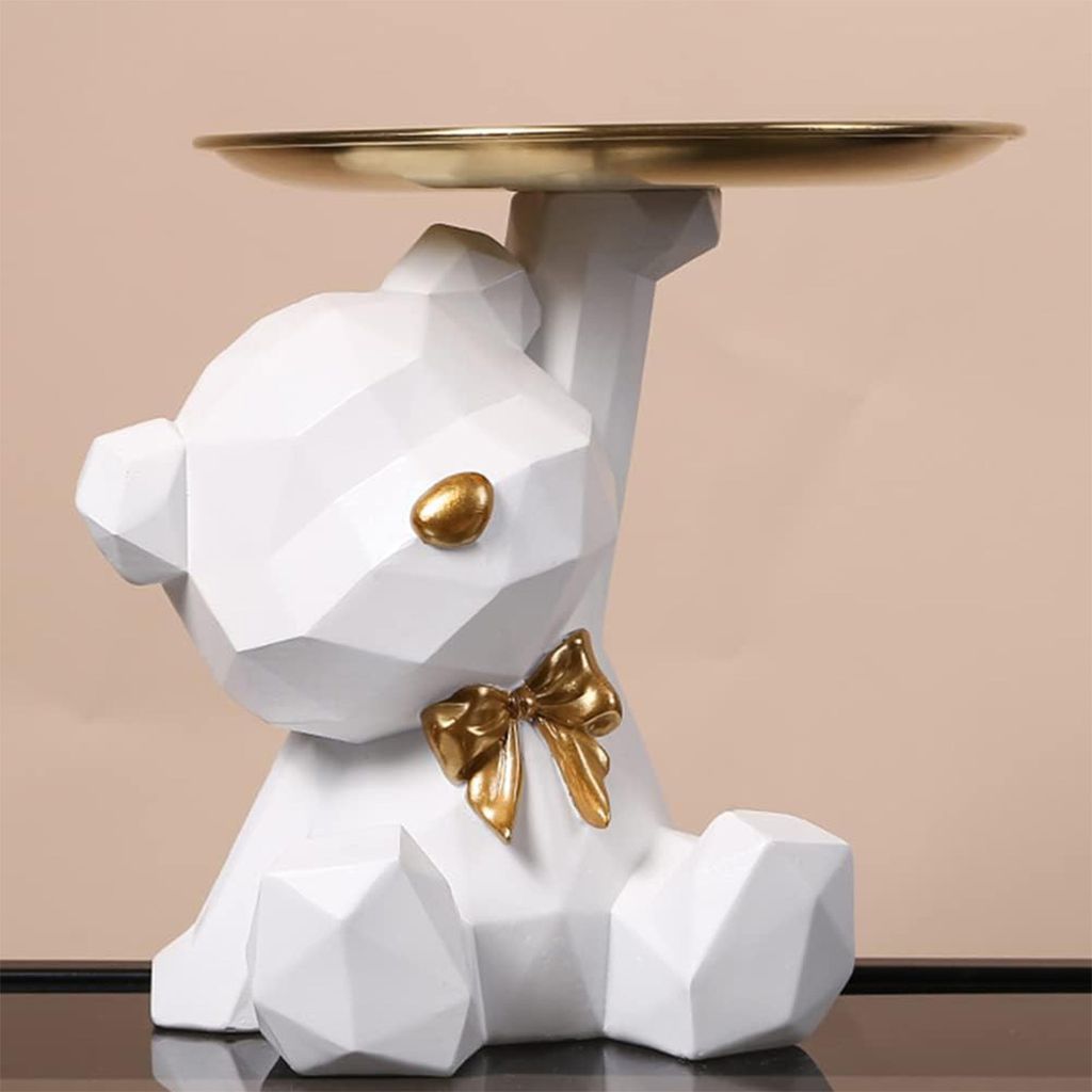 Ablageschalen, niedliche Skulpturen, Schlüsselanhänger, Schmuck, Ohrringhalter, Figuren für den Eingangsbereich und die Aufbewahrung im Wohnzimmer