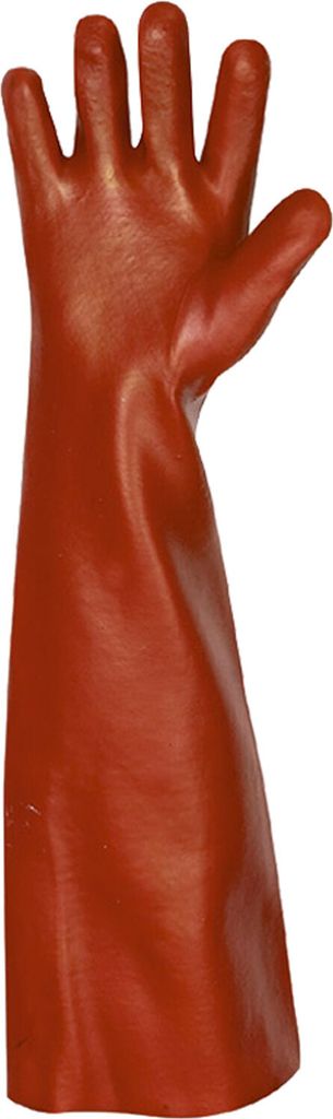 PVC Schutzhandschuhe dicke Gummihandschuhe  60 cm Produktbild 