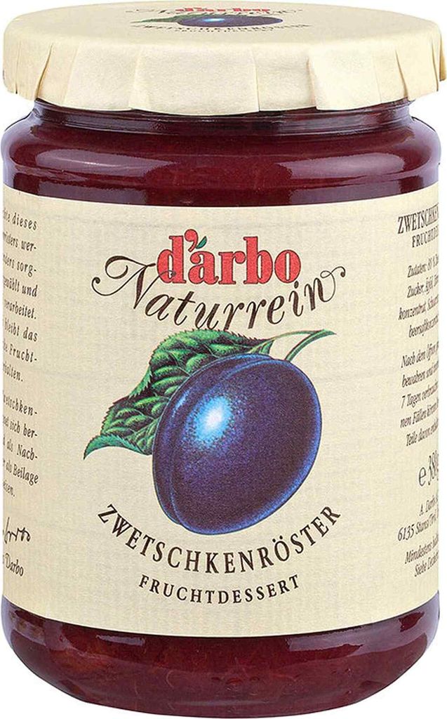 Darbo Zwetschkenröster/Zwetschkendessert 380g Produktbild 