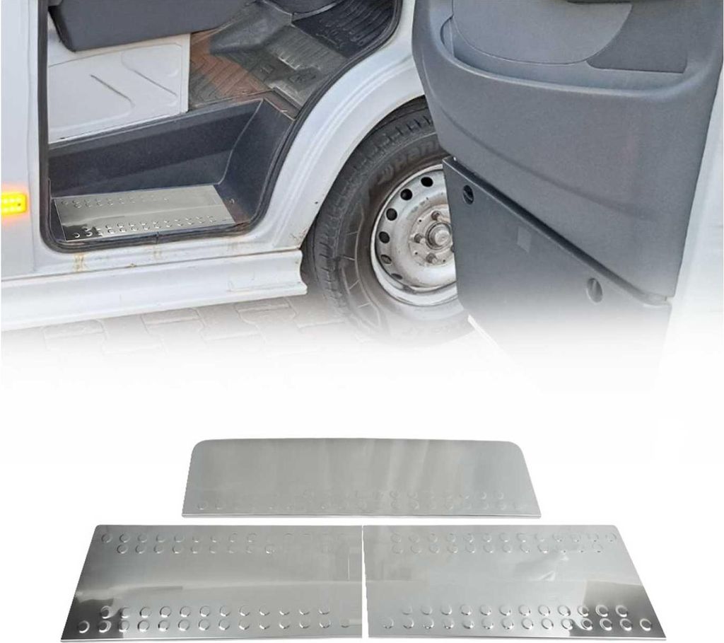 Einstiegsleisten Türschweller für Mercedes Sprinter W901 1995-2006 Edelstahl 3x