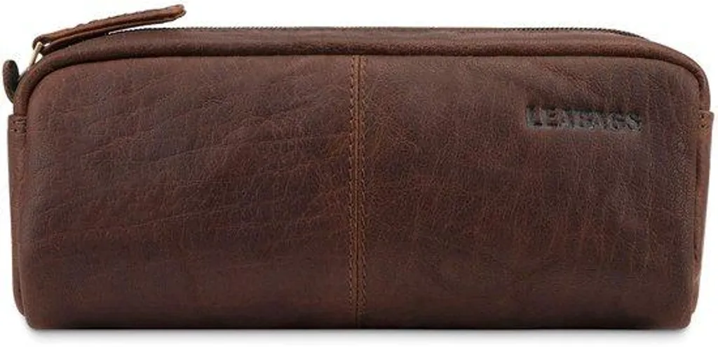Grande housse en cuir noir pour ordinateur portable - Format A4 travail