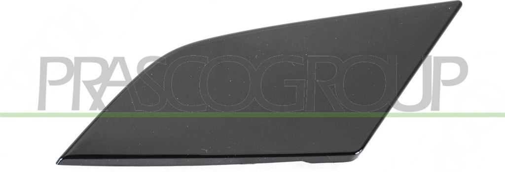 PRASCO Lüftungsgitter Grill Stoßfänger für MAZDA CX-3 (DK) ohne Loch/Löcher für Nebellampen Schwarz