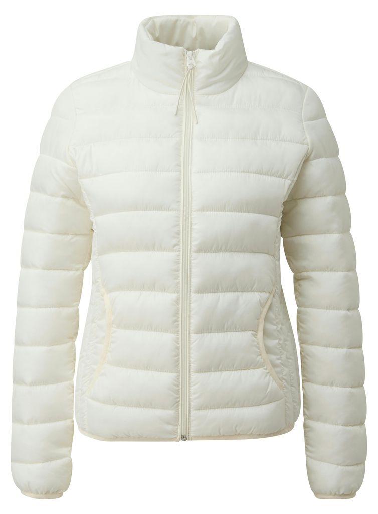s.Oliver Outdoor-Jacke wattiert Light Down-Optik leicht wärmend Regular Fit mit Stehkragen