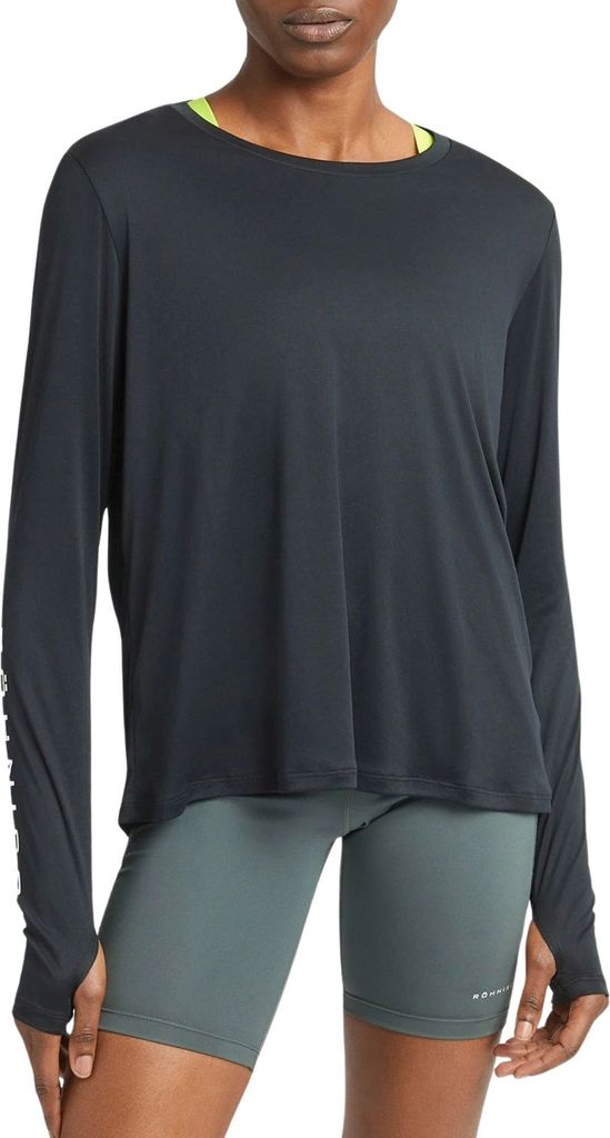 Röhnisch Team Logo Lange Ärmel Shirt Damen