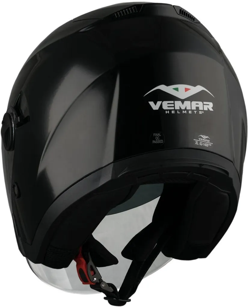 Casque Vemar VH 119 Jet Noir XXL 63/64 : Enfin un Grand Casque Confortable