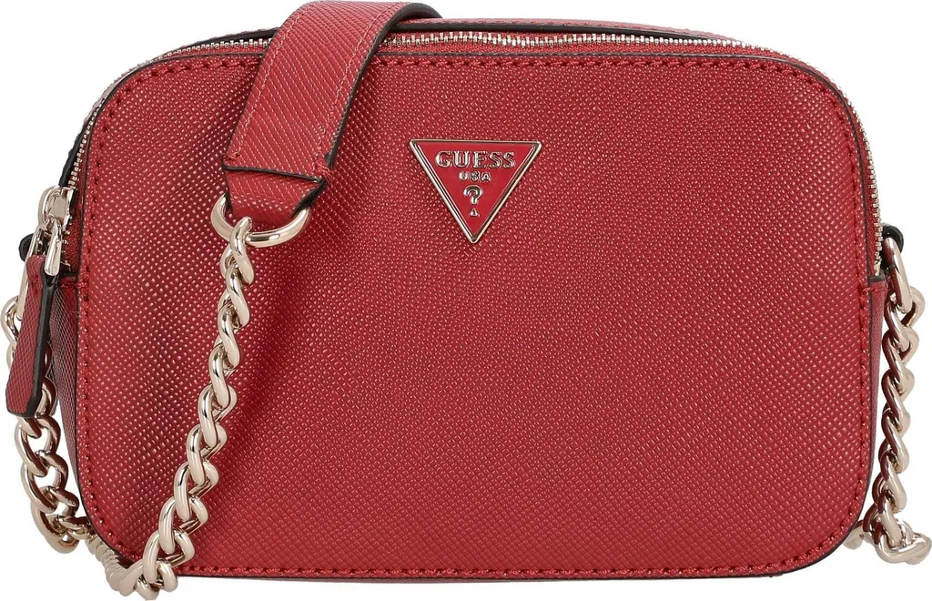 Sac bandoulière Guess Noelle II grenat : l'accessoire soirée et ville