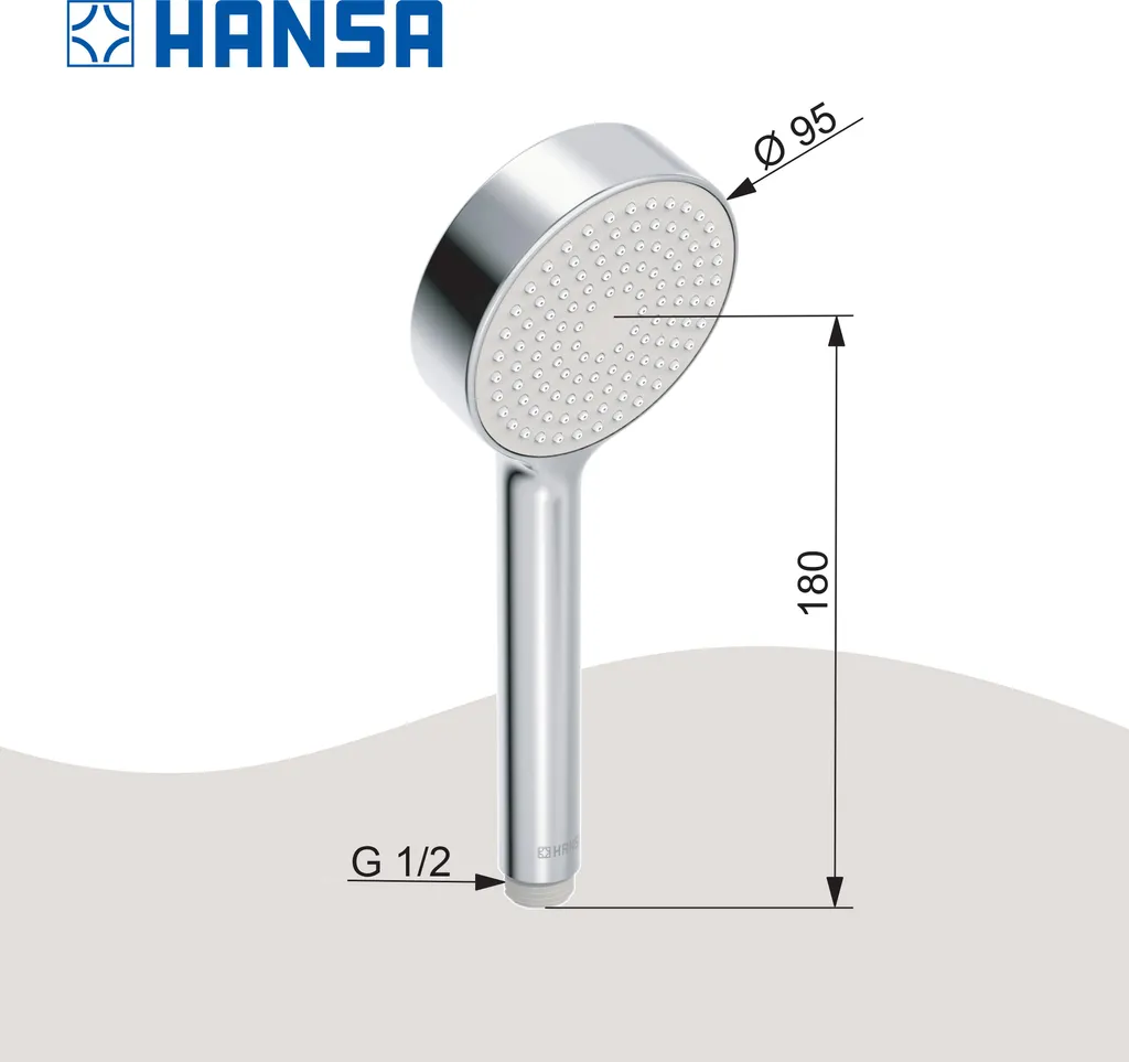 Hansa dynajet-s handdouche 434010 - Sanitair Hansa dynajet-s handdouche 434010 - Sanitair