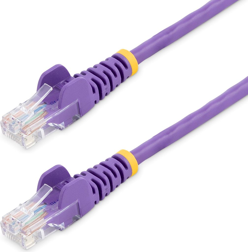 StarTech.com 7m Cat5e Ethernet Netzwerkkabel Snagless mit RJ45 - Lila