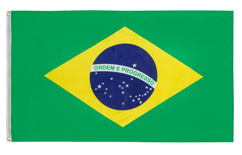 Fahne Flagge Brasilien-Deutschland Freundschaftsflagge 60 x 90 cm Premium