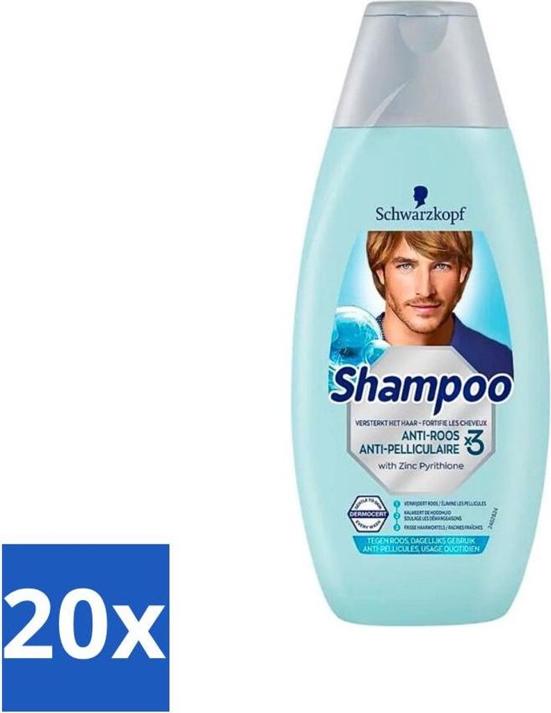 Schwarzkopf - Anti-Schuppen Shampoo - Gegen Schuppen & Juckreiz - 400 ml - Vorteilspack - 20 Stücke