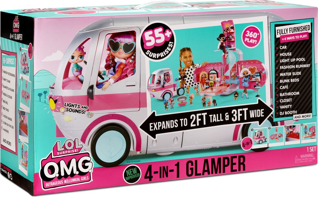 L.O.L. Surprise! 4-in-1 Spielzeug-Glamper OMG Produktbild 31