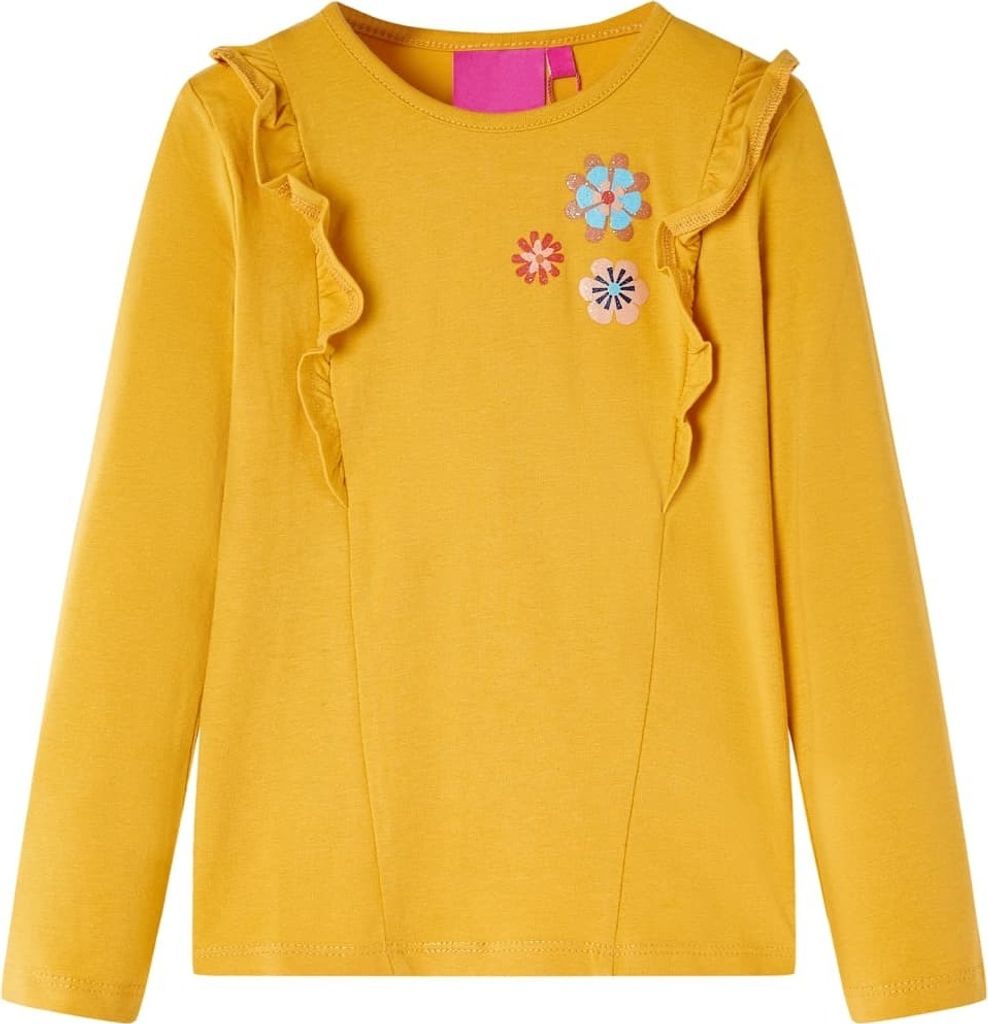 Kinder-Langarmshirt Dunkelocker 104