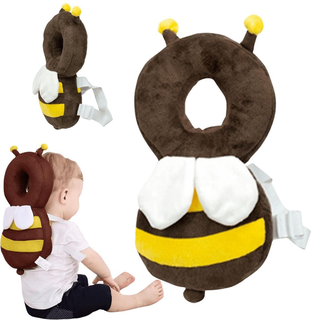 Schutzkissen kopf baby rucksack biene laufen lernen Produktbild 