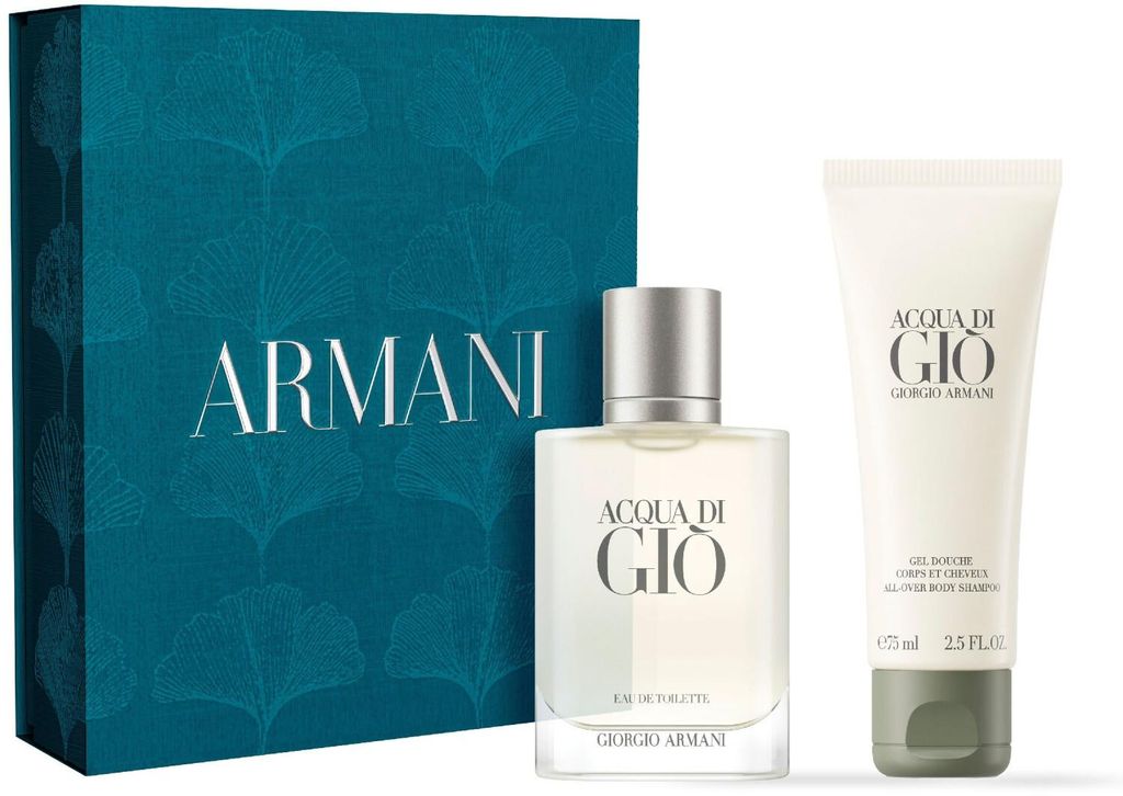 Edt Spray 50 ml/Body Shampoo 75 ml Armani Acqua Di Gio Pour Immagine del prodotto 