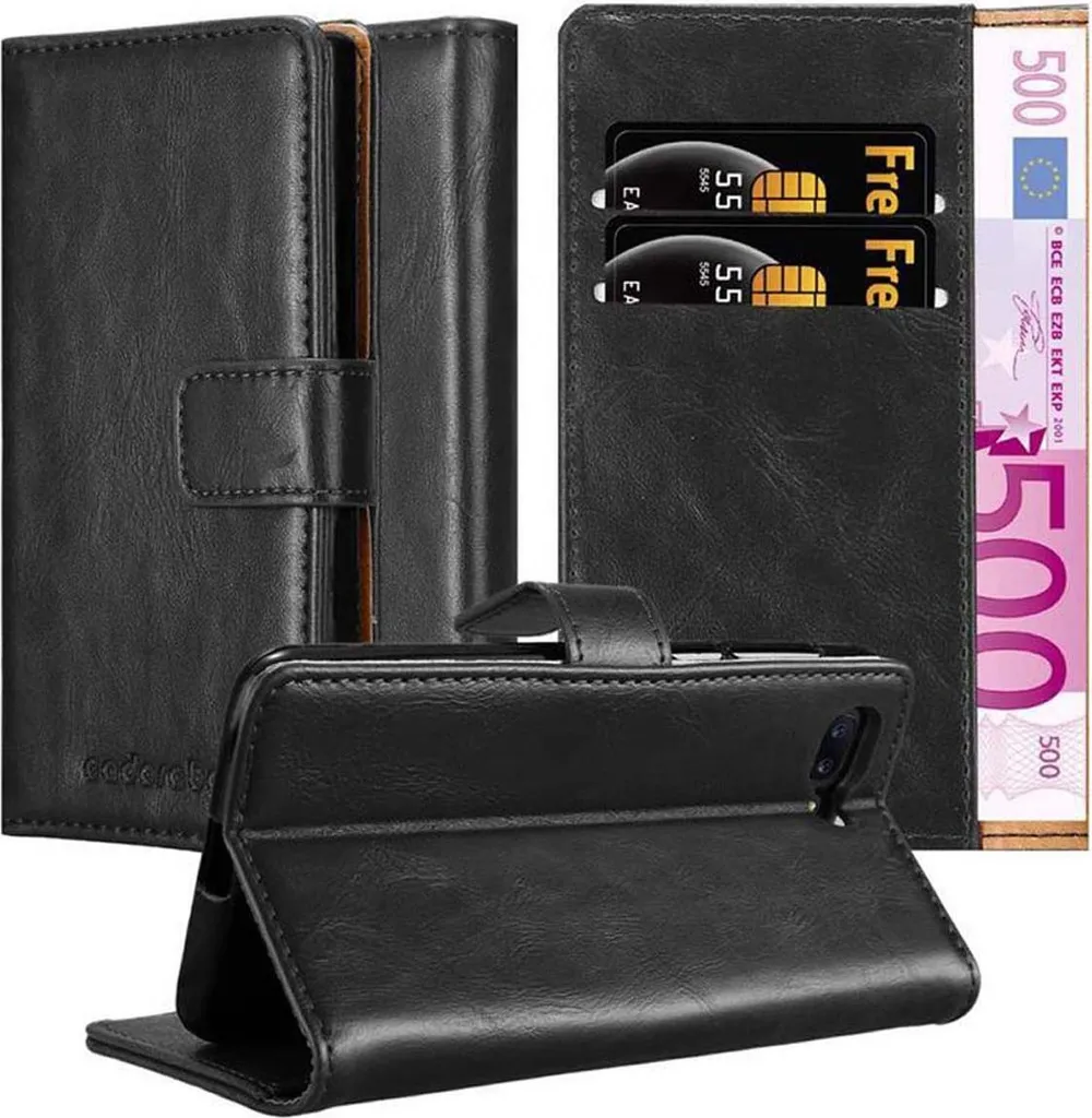 Cadorabo Custodia Libro Per OnePlus 5 Rossa – Portafoglio In Similpelle Con Chiusura Magnetica, Slot Carte E Funzione Stand - 2