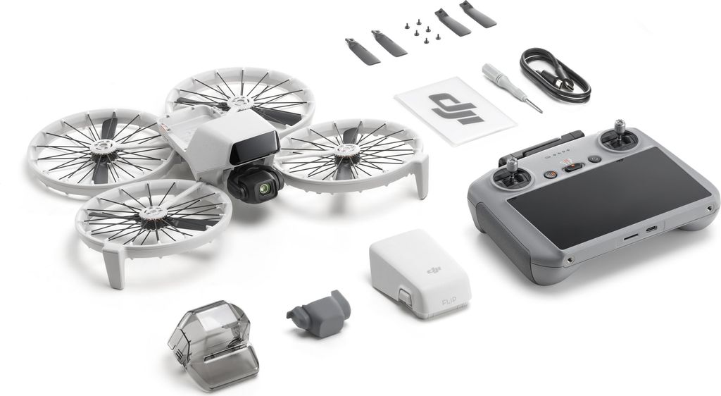 DJI Flip, 4 rotors, 48 MP, 3840 x 2160 pixels, 16 m/s, 3110 Image du produit 