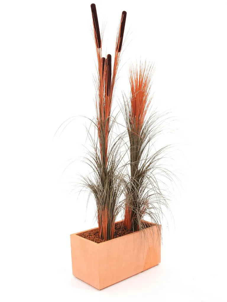 Roseau artificiel EUROPALMS brun clair 127cm (82505852) pour déco - 3