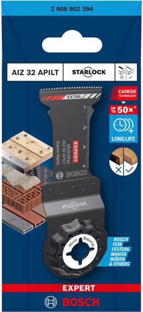 EXPERT MultiMax AIZ 32 APILT Tauchsägeblatt für Multifunktionswerkzeuge