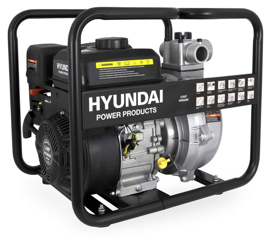 HYUNDAI Benzin-Wasserpumpe GWP57645 (65 m Förderhöhe, 500 Produktbild 