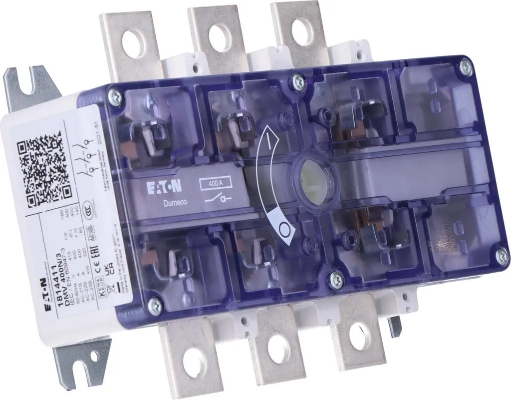 Dumeco 3P 400A DMV-400N/3 Interrupteur-sectionneur de Puissance Industriel