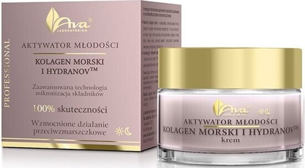 Ava Youth Activator Marine Collagen and Hydranov Cream 50ml