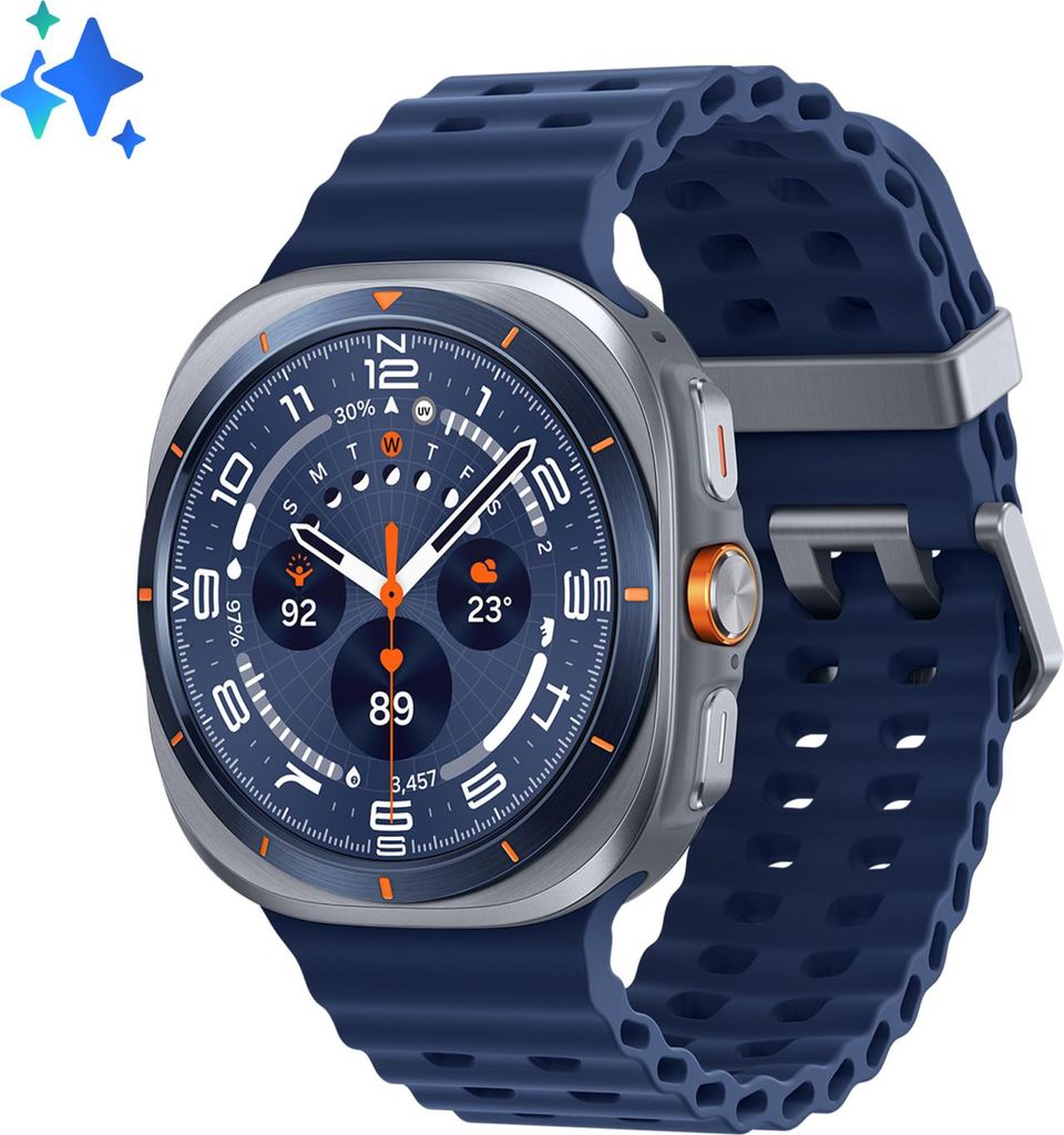 Samsung Galaxy Watch Ultra 3,81 cm (1.5") AMOLED 47 mm Digital 480 x 480 Pixel Touchscreen 4G Titan WLAN GPS