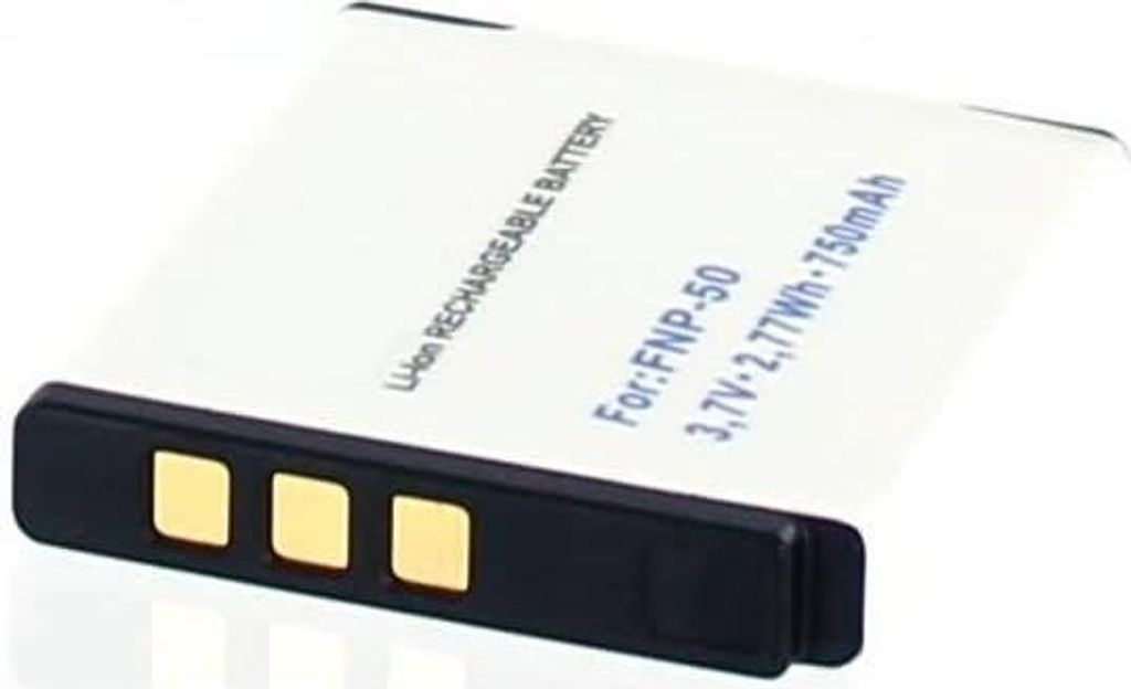 Akku für Rollei Powerflex 850 Li-Ion 3,7 Volt 700 mAh schwarz.