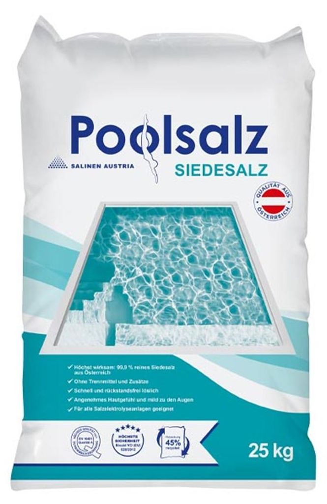 Salinen Poolsalz 25 kg Produktbild 
