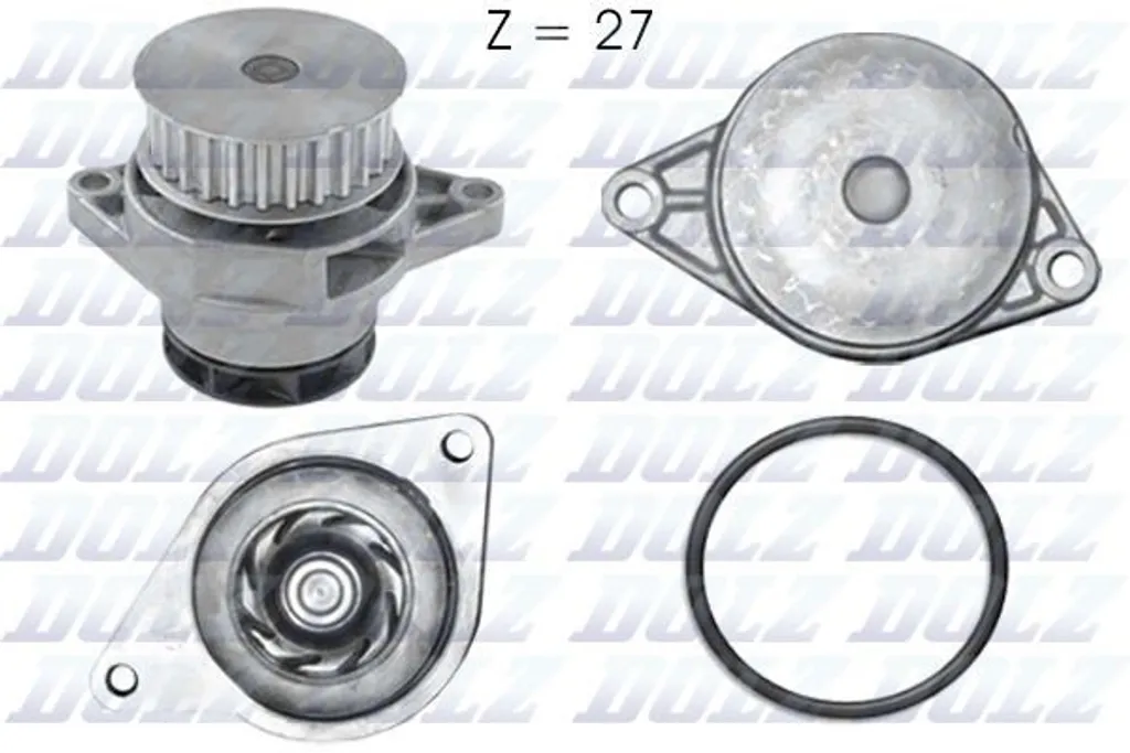 Pompe à Eau DOLZ A200 Haute Performance pour Audi A2 et Golf 4 IV